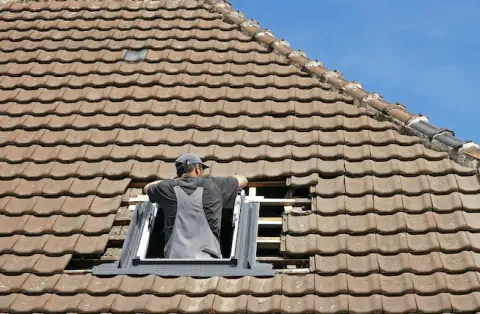 Pose de velux à Baziège